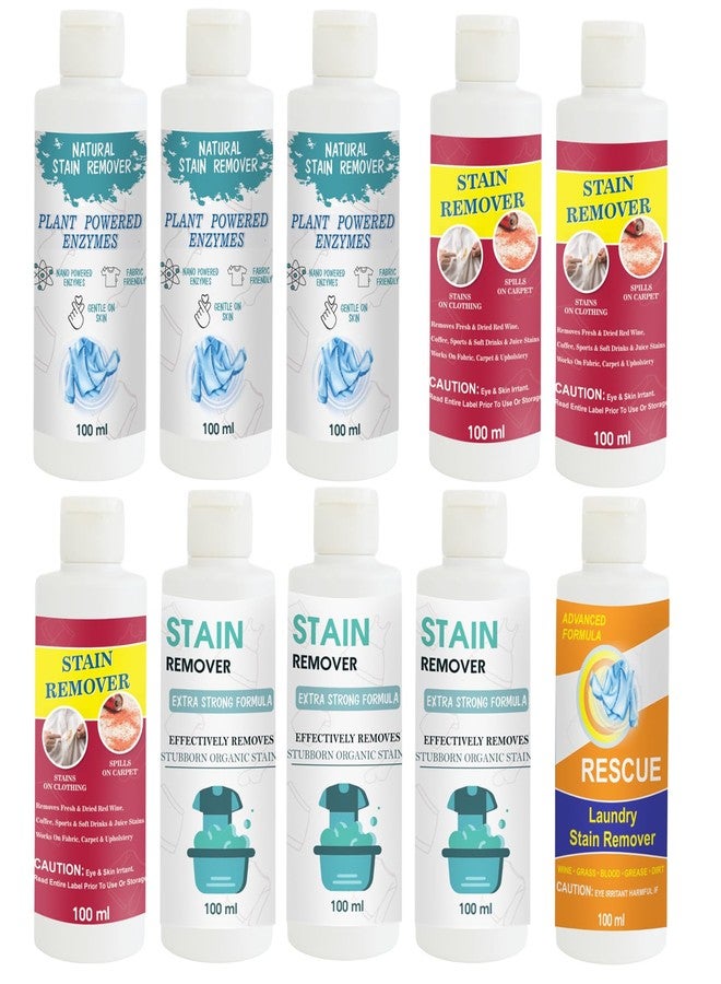 مجموعة مزيل بقع توفوس: 3 قطع للقمصان، 3 قطع حمراء، 3 قطع للدمى، وقطع برتقالية | محلول تنظيف متعدد الأسطح للملابس والأقمشة والمفروشات (100 غرام لكل قطعة) - Image 1